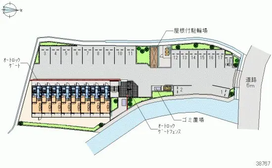 京都市伏見区日野岡西町 月極駐車場